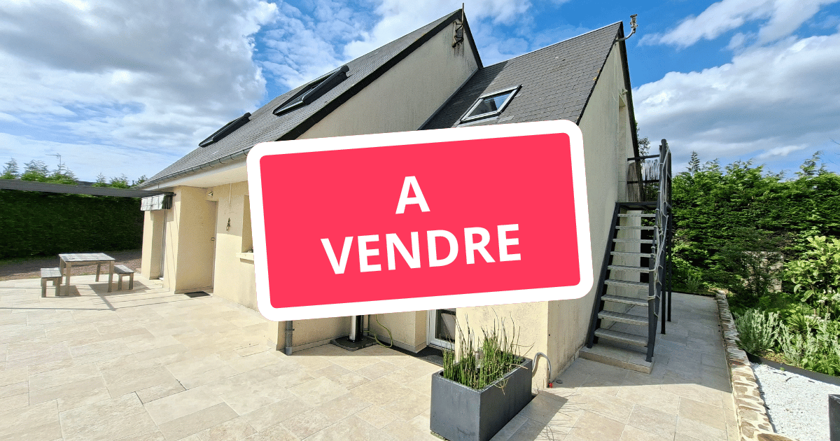 Maison à vendre par un particulier, avec panneau À vendre